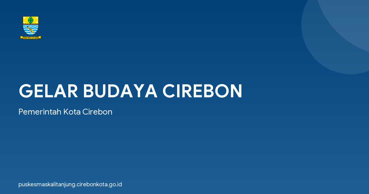 GELAR BUDAYA CIREBON