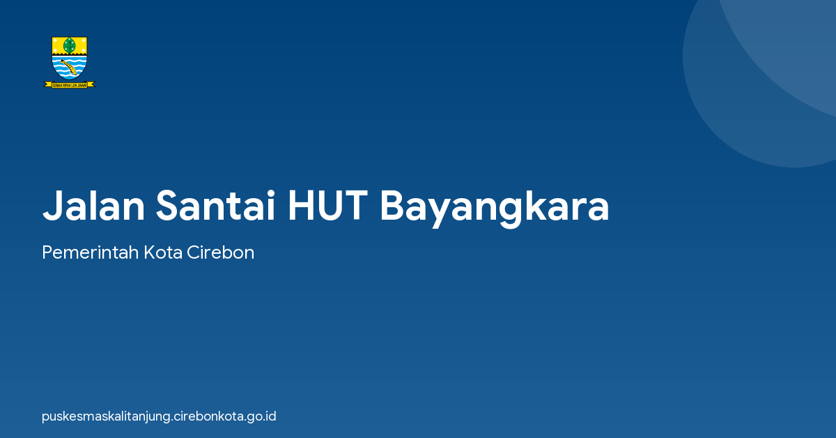 Jalan Santai HUT Bayangkara