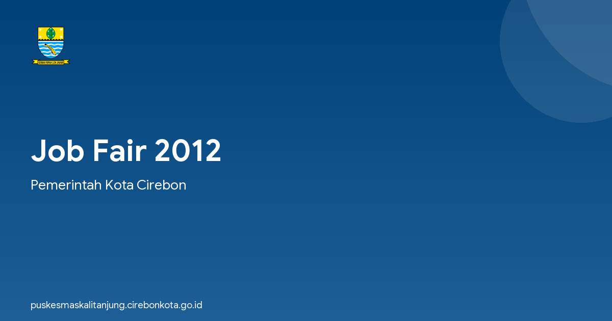Job Fair 2012