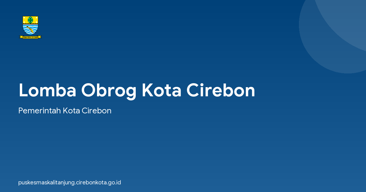 Lomba Obrog Kota Cirebon