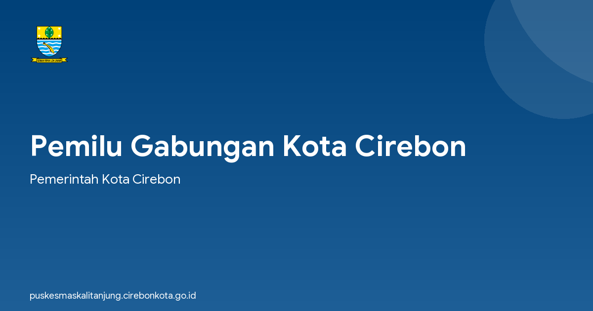 Pemilu Gabungan Kota Cirebon
