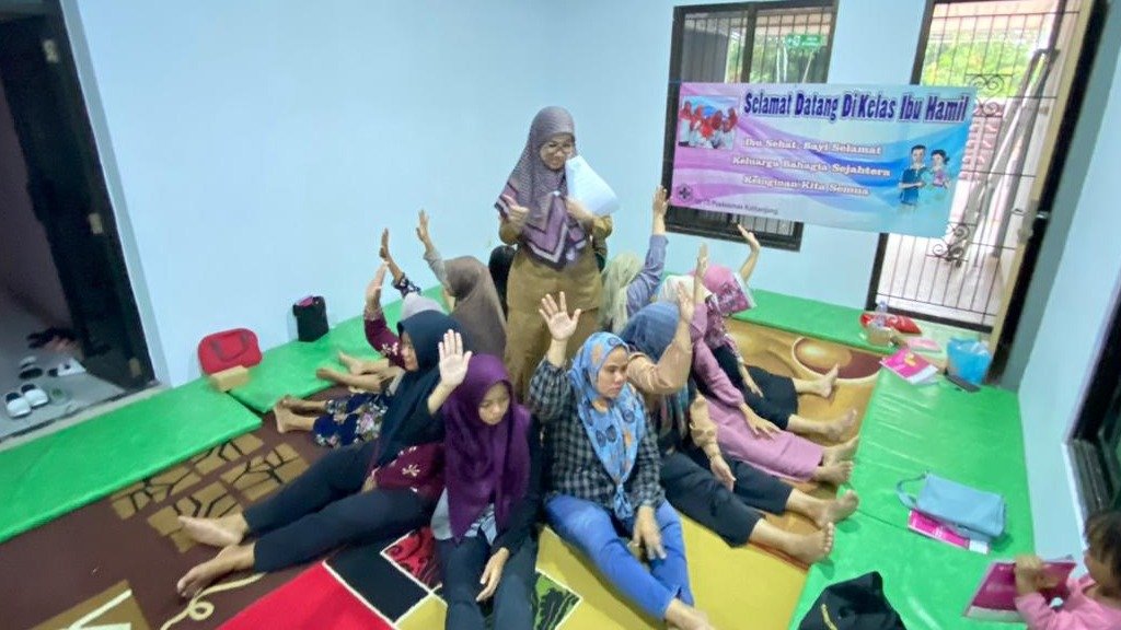 Pertemuan Kelas Ibu Hamil 
"Wujudkan Ibu Sehat, Bayi Sehat"