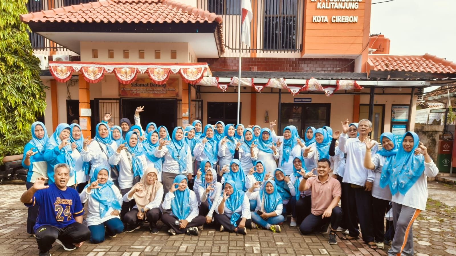 Puskesmas Kalitanjung Peringati Hari Kesehatan Nasional ke-61: Sehat Bersama Kader, Lansia, dan Usia Produktif