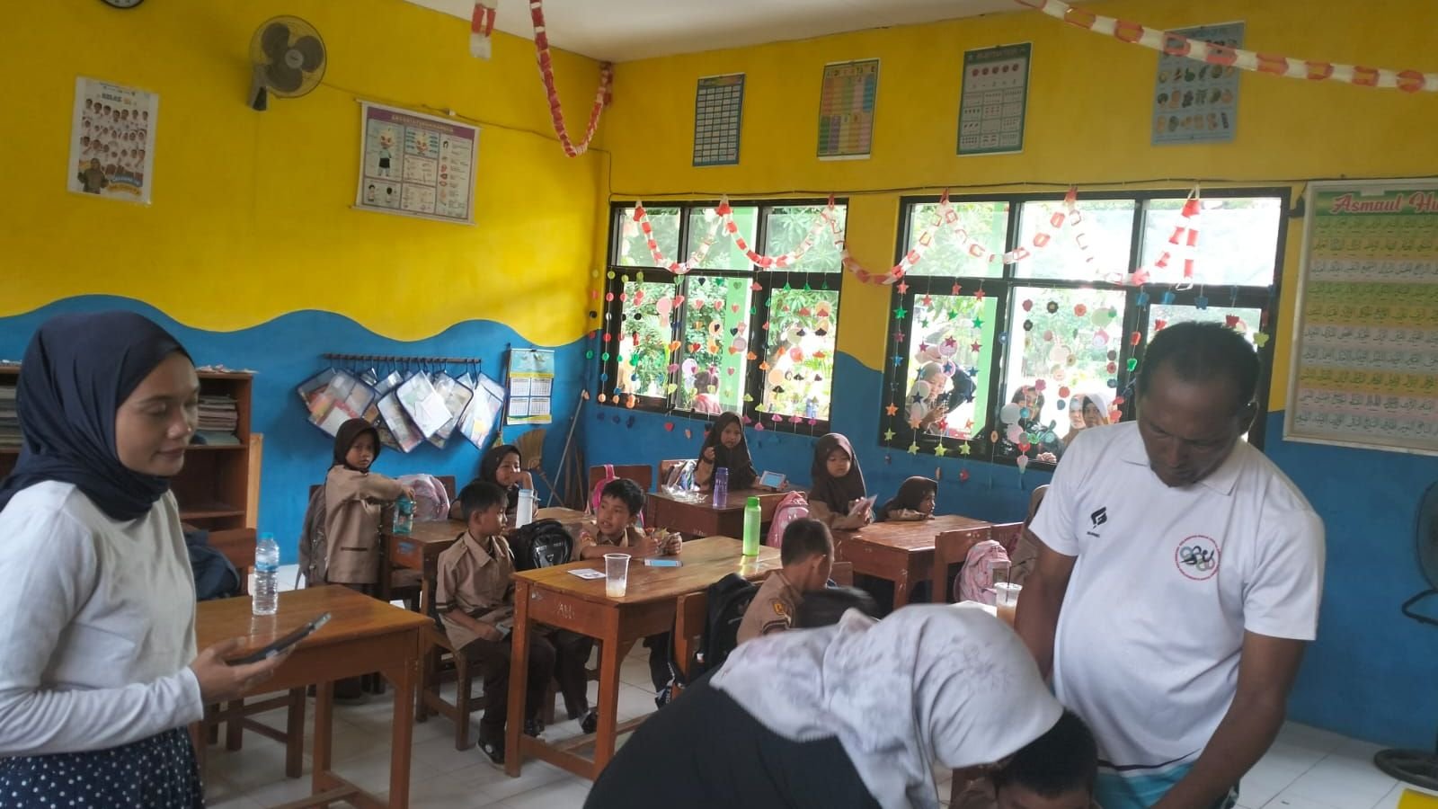 BIAS Puskesmas Kalitanjung di SDN Penggung Utara Kota Cirebon