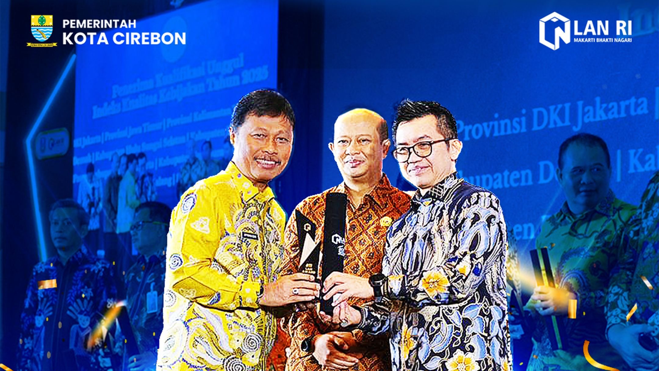 Kota Cirebon Raih Penghargaan IKK 2025 dengan Predikat Unggul