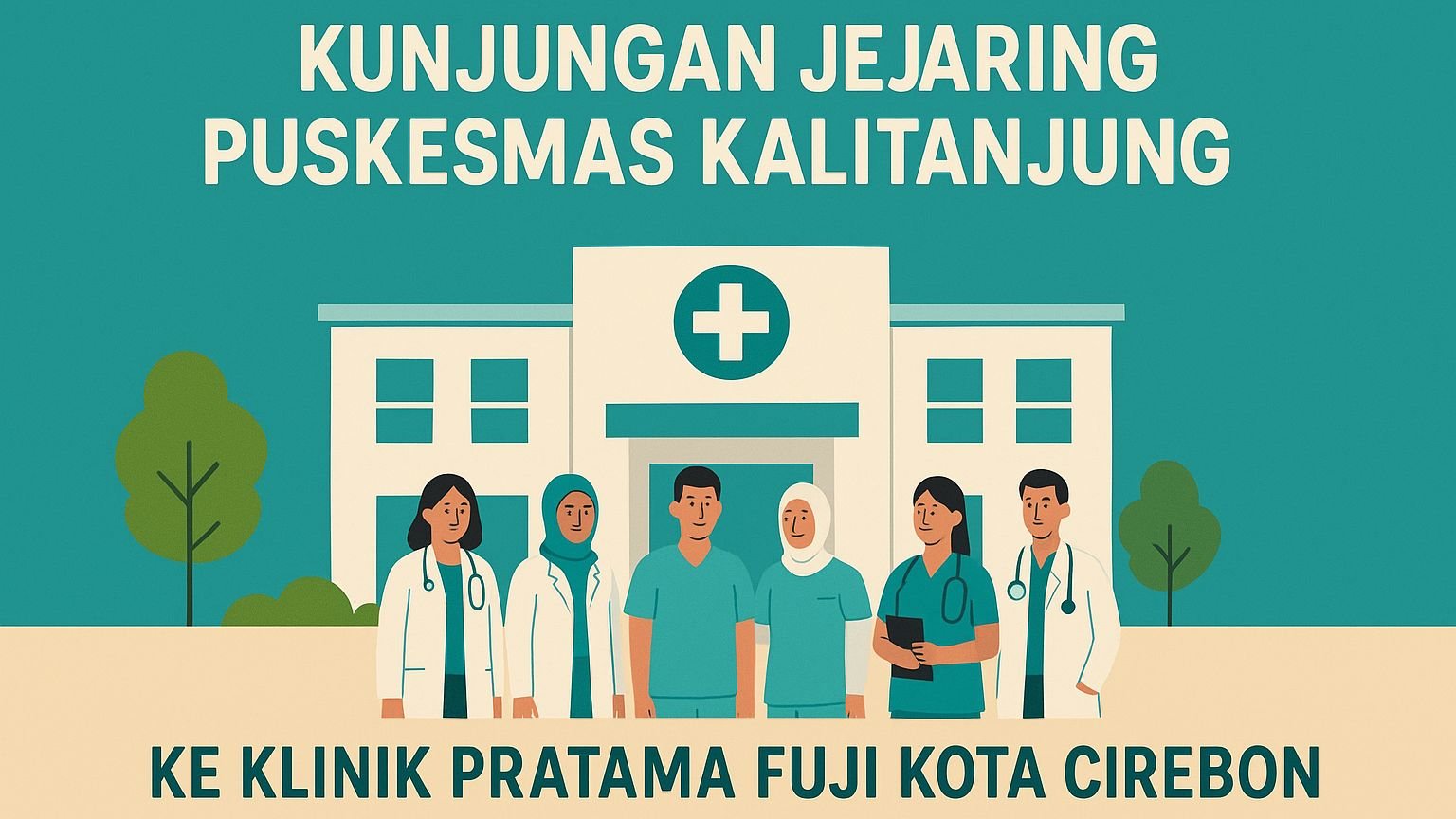 Kunjungan Jejaring Puskesmas Kalitanjung ke Klinik Pratama Fuji Kota Cirebon