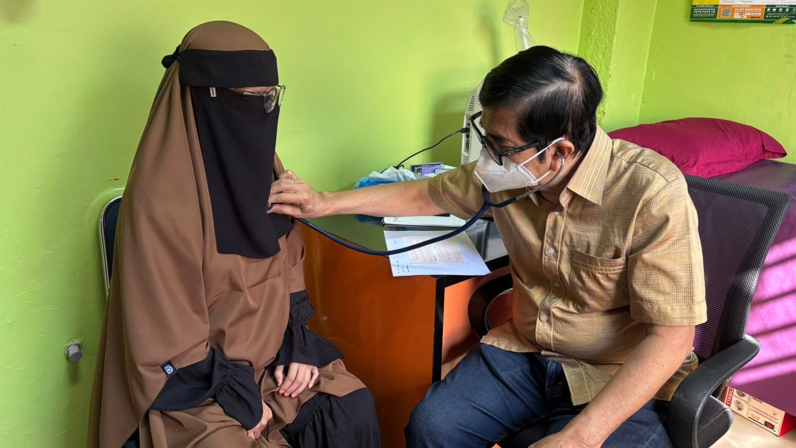 Pelaksanaan RSBM Jantung Bulan Desember di Puskesmas Kalitanjung