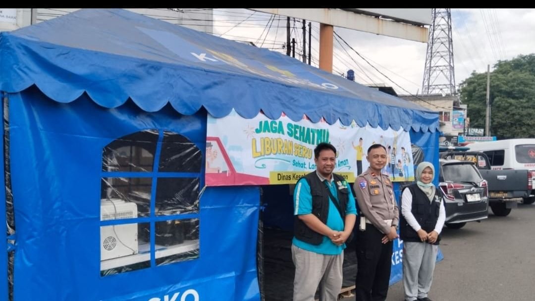 Puskesmas Kalitanjung Laksanakan Jaga Posko Shift Pagi di POSKES III Kanggraksan