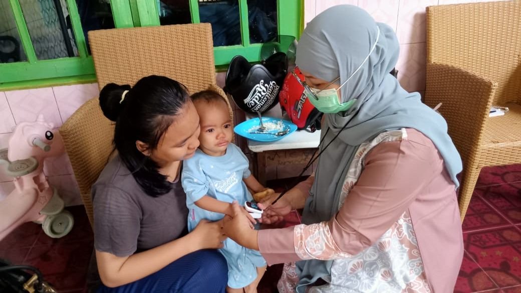 Pemantauan Balita KH Pasca Rawat Inap Pneumonia di Wilayah Kerja Puskesmas Kalitanjung