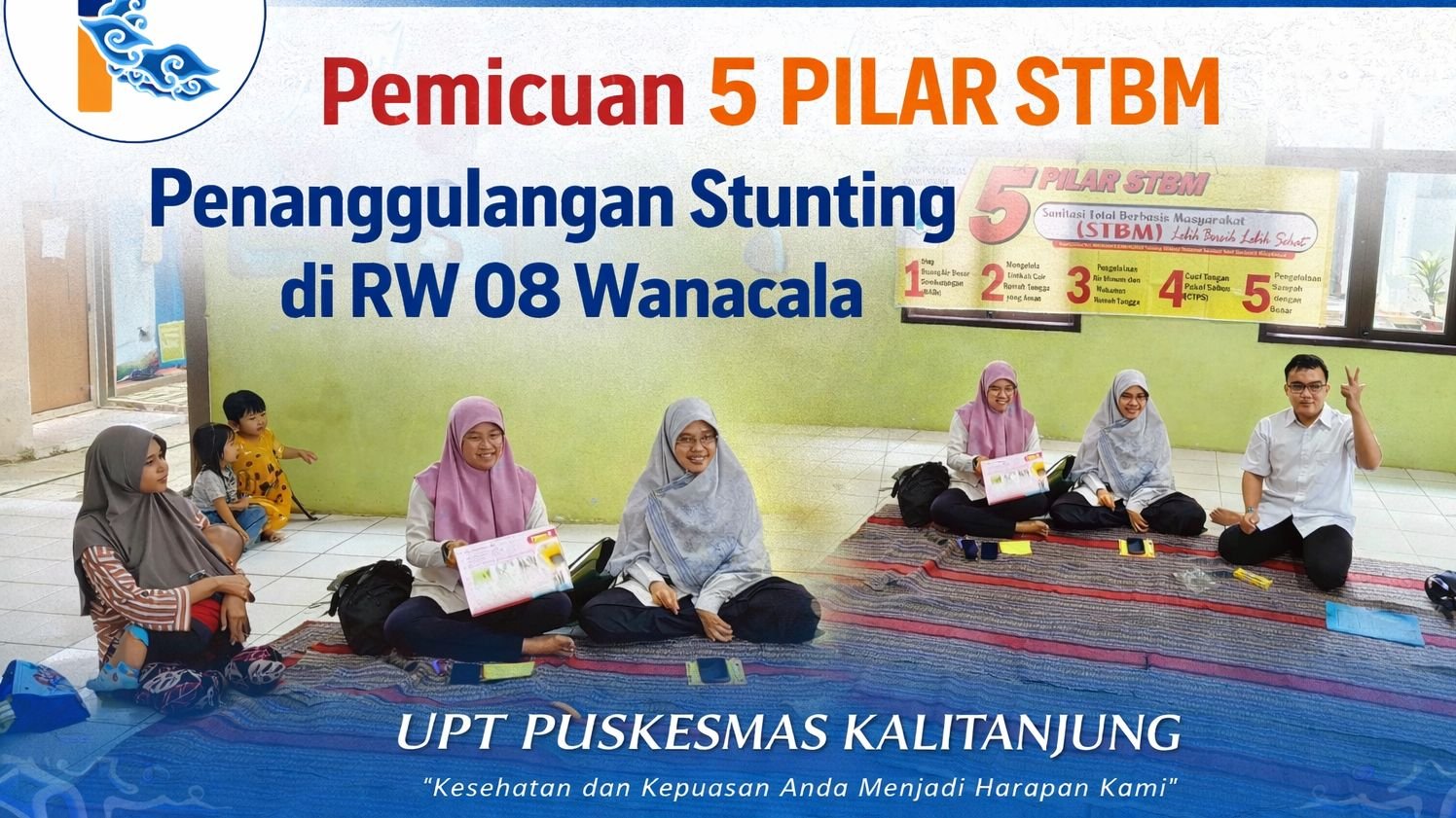 Pemicuan 5 Pilar STBM sebagai Upaya Pencegahan Stunting di RW 08 Wanacala