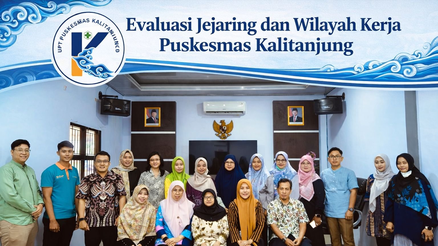 Puskesmas Kalitanjung Gelar Pertemuan Evaluasi Jejaring dan Jaringan Wilayah Kerja