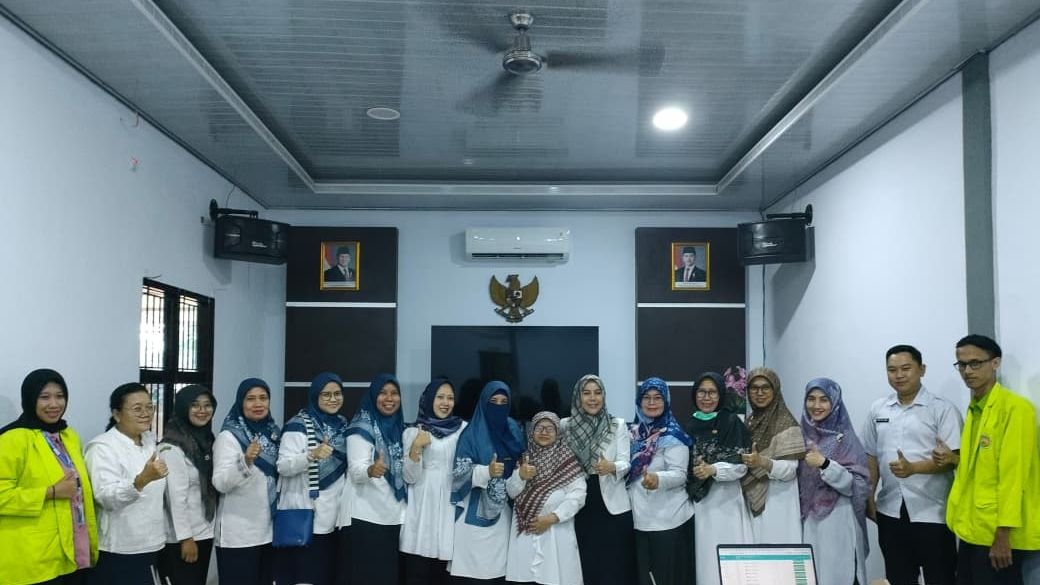 Monev Data SDMK Bersama Tim SDK di Puskesmas Kalianjung