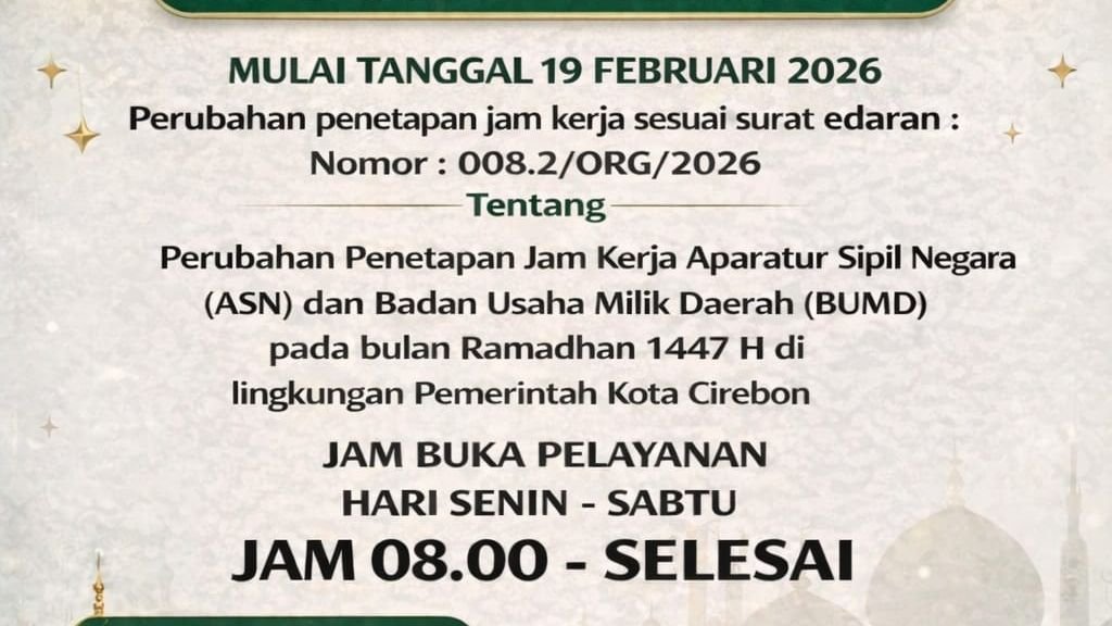 Pengumuman Jadwal Pelayanan Puskesmas Kalitanjung Selama Bulan Ramadhan 1447 H