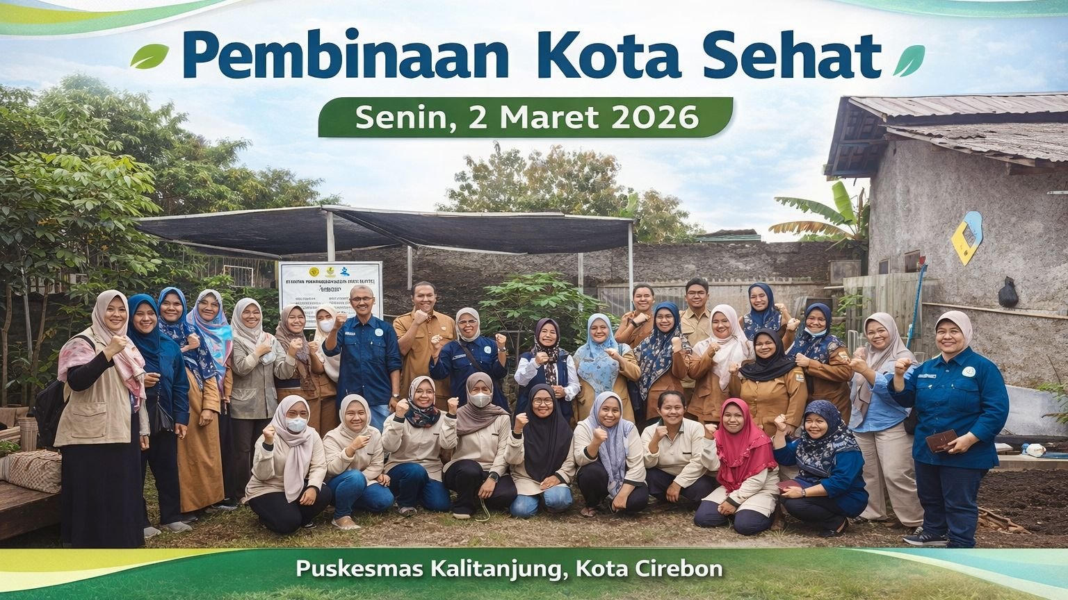 Pembinaan Kota Sehat Senin, 2 Maret 2026