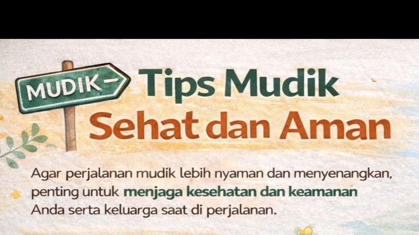 Tips Mudik Sehat dan Aman Bersama Puskesmas Kalitanjung