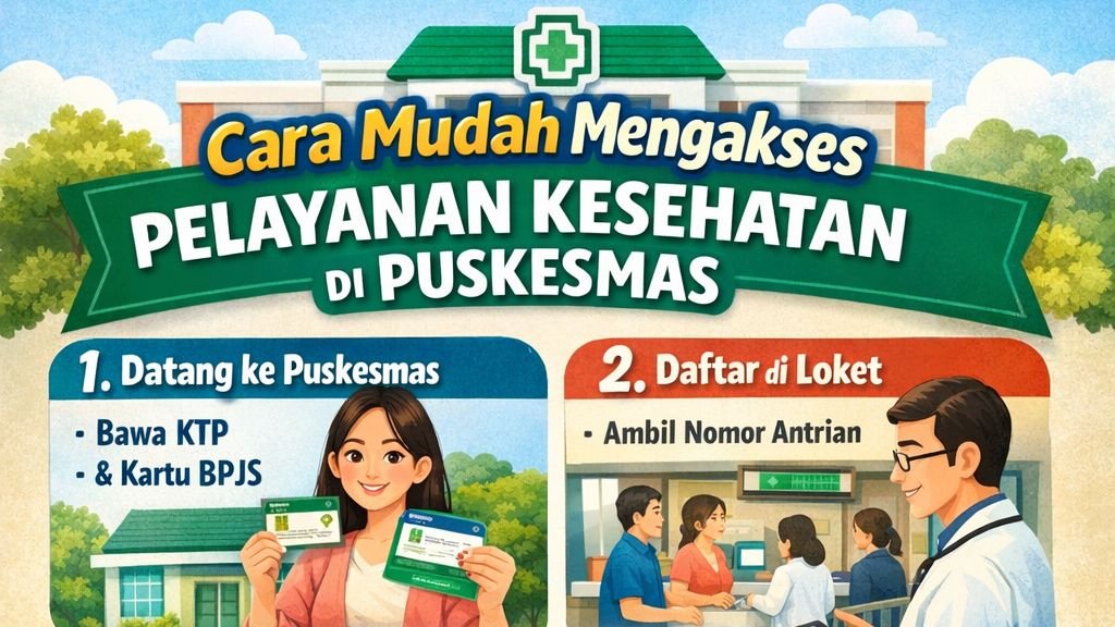 Cara Mudah Mengakses Pelayanan Kesehatan di Puskesmas
