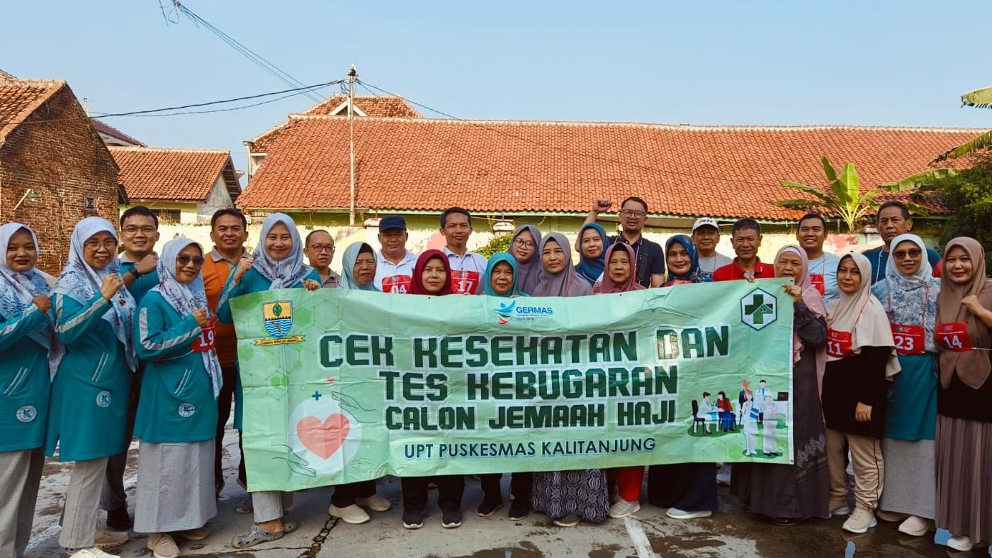 Tes Kebugaran Jasmani Calon Jemaah Haji di Puskesmas Kalitanjung