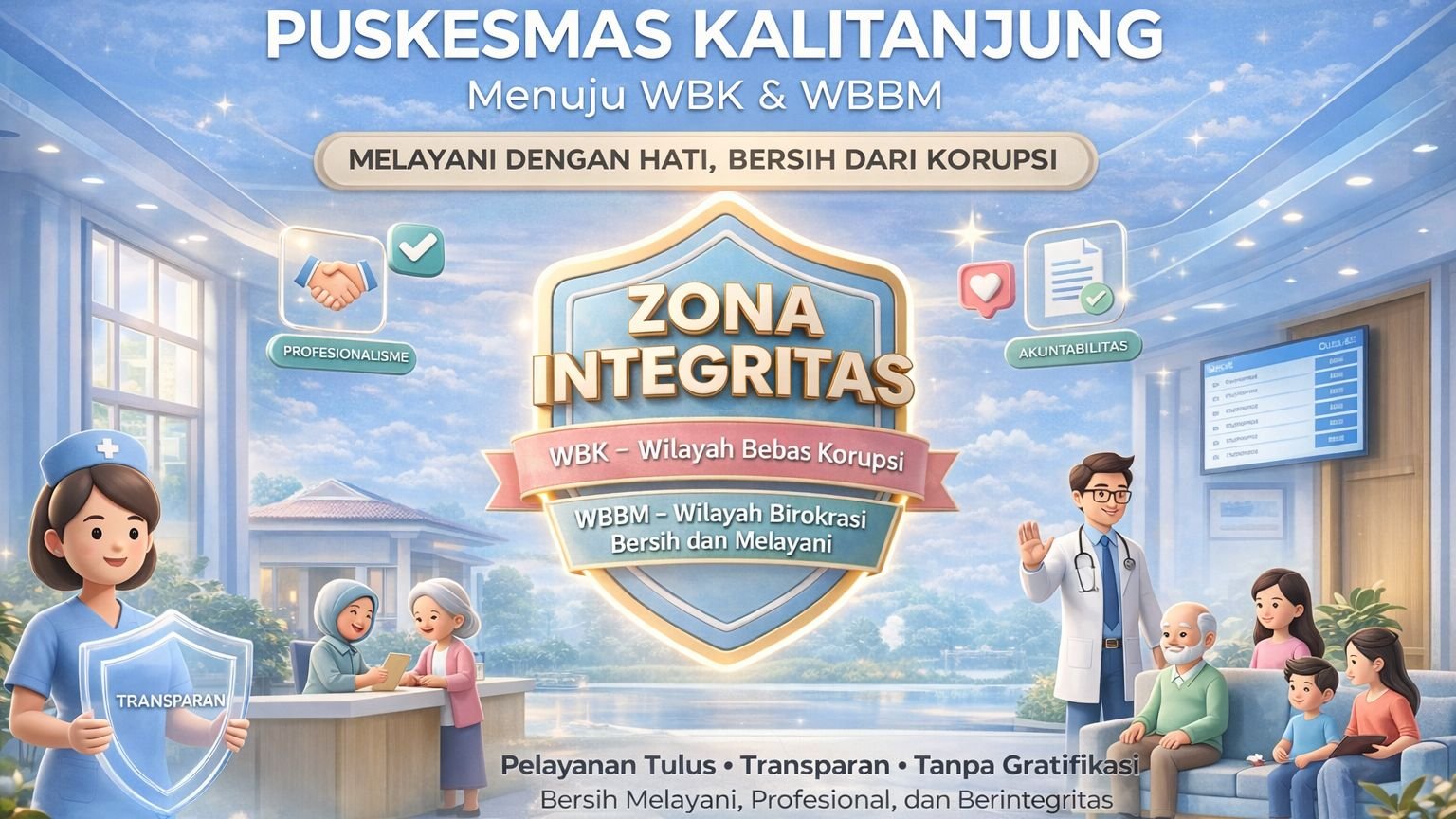 Puskesmas Kalitanjung Menuju Zona Integritas WBK dan WBBM