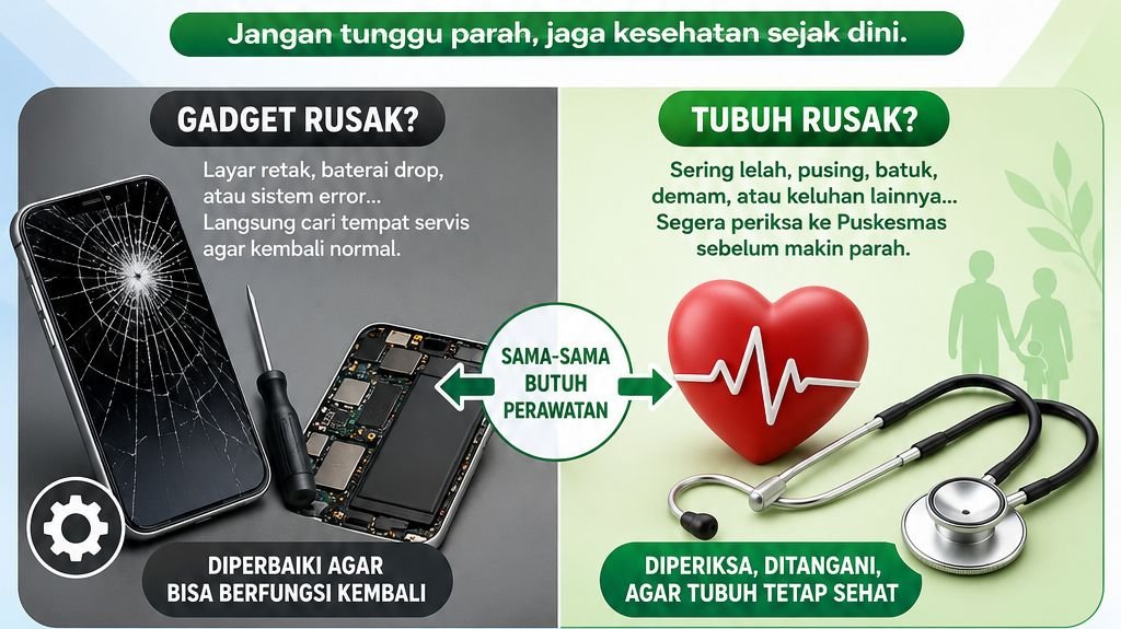 Tubuh Rusak, Ini Solusinya