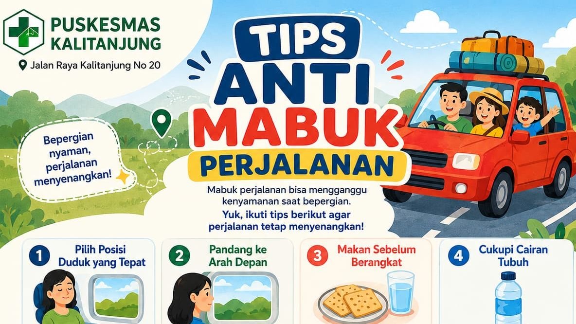 Tips Anti Mabuk Perjalanan Agar Liburan Tetap Nyaman