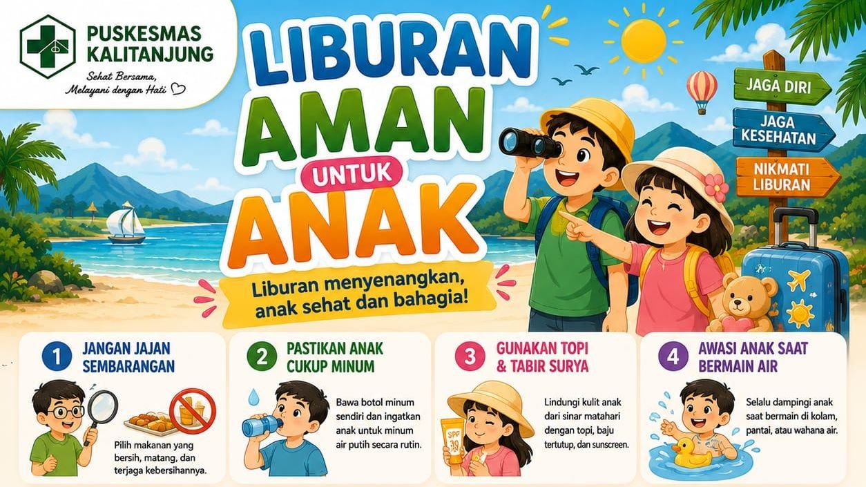 Liburan Aman untuk Anak, Liburan Menyenangkan dan Penuh Keceriaan