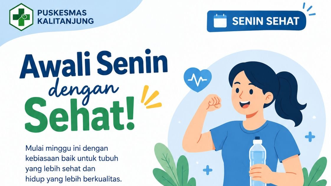 Awali Senin dengan Sehat