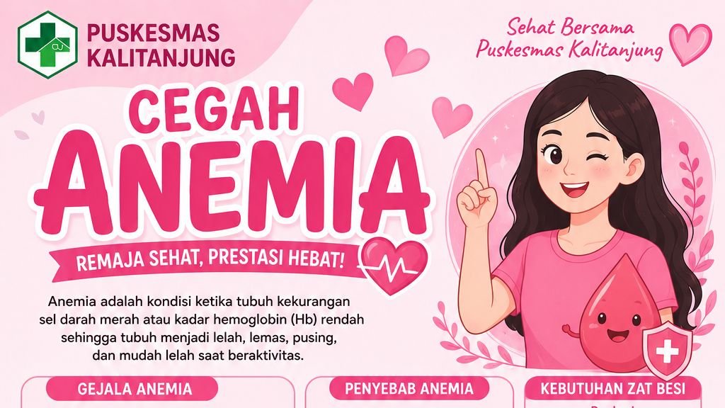 Cegah Anemia, Wujudkan Remaja Sehat dan Berprestasi