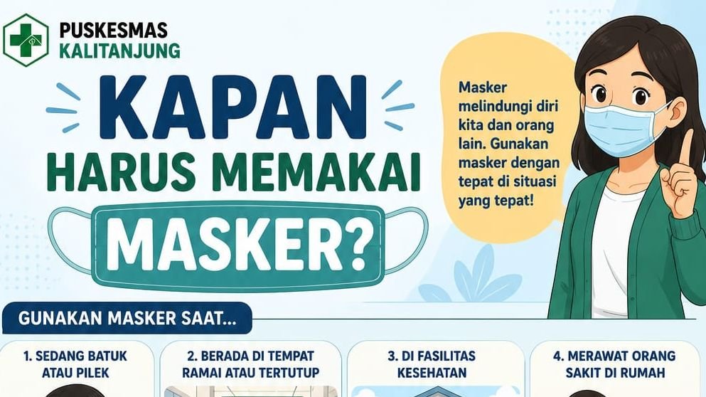 "Masker bukan sekadar pelindung diri, tetapi juga bentuk kepedulian terhadap orang di sekitar."