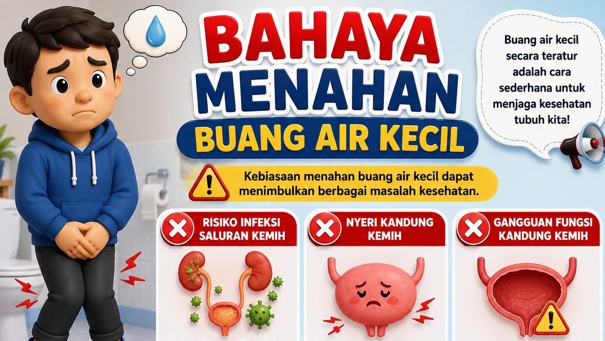 Bahaya Menahan Buang Air Kecil: Kebiasaan Sepele yang Bisa Berdampak pada Kesehatan