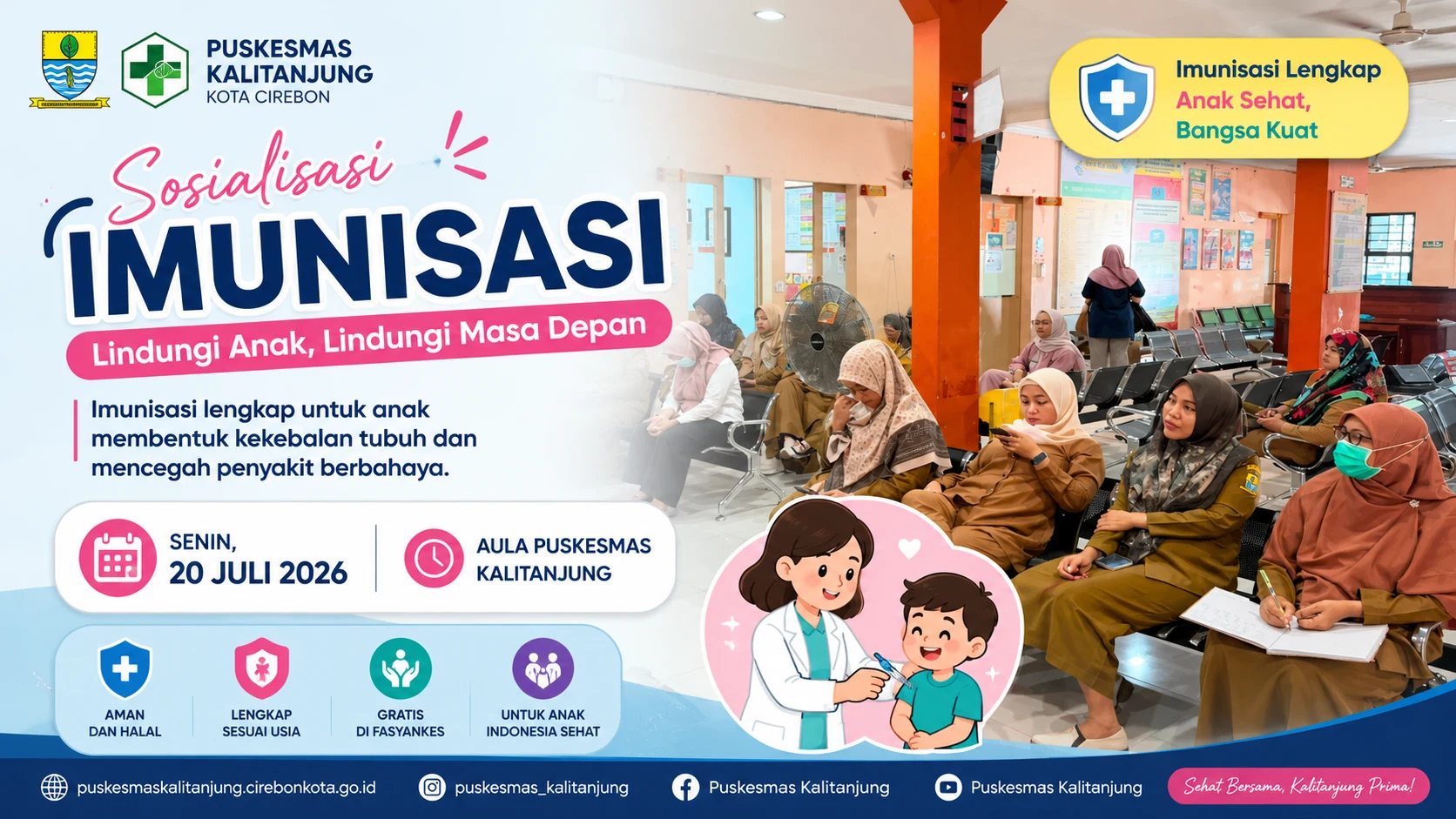 Sosialisasi Imunisasi: Tingkatkan Pemahaman Tenaga Kesehatan untuk Mewujudkan Cakupan Imunisasi yang Optimal