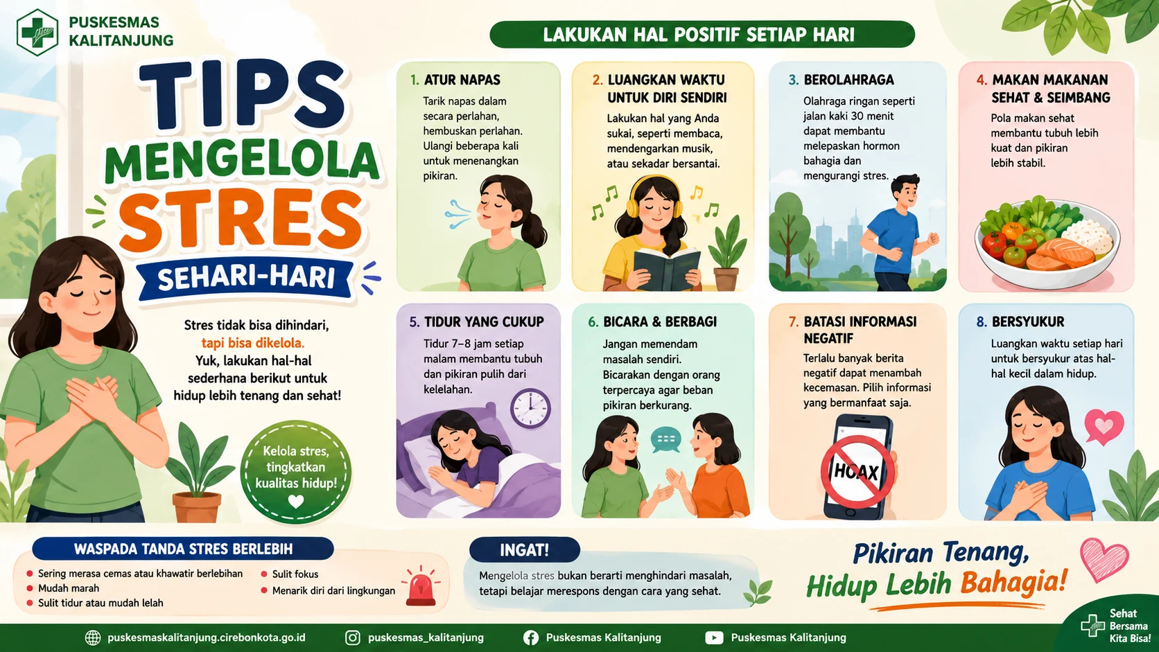 Tips Mengelola Stres Sehari-hari untuk Menjaga Kesehatan Fisik dan Mental