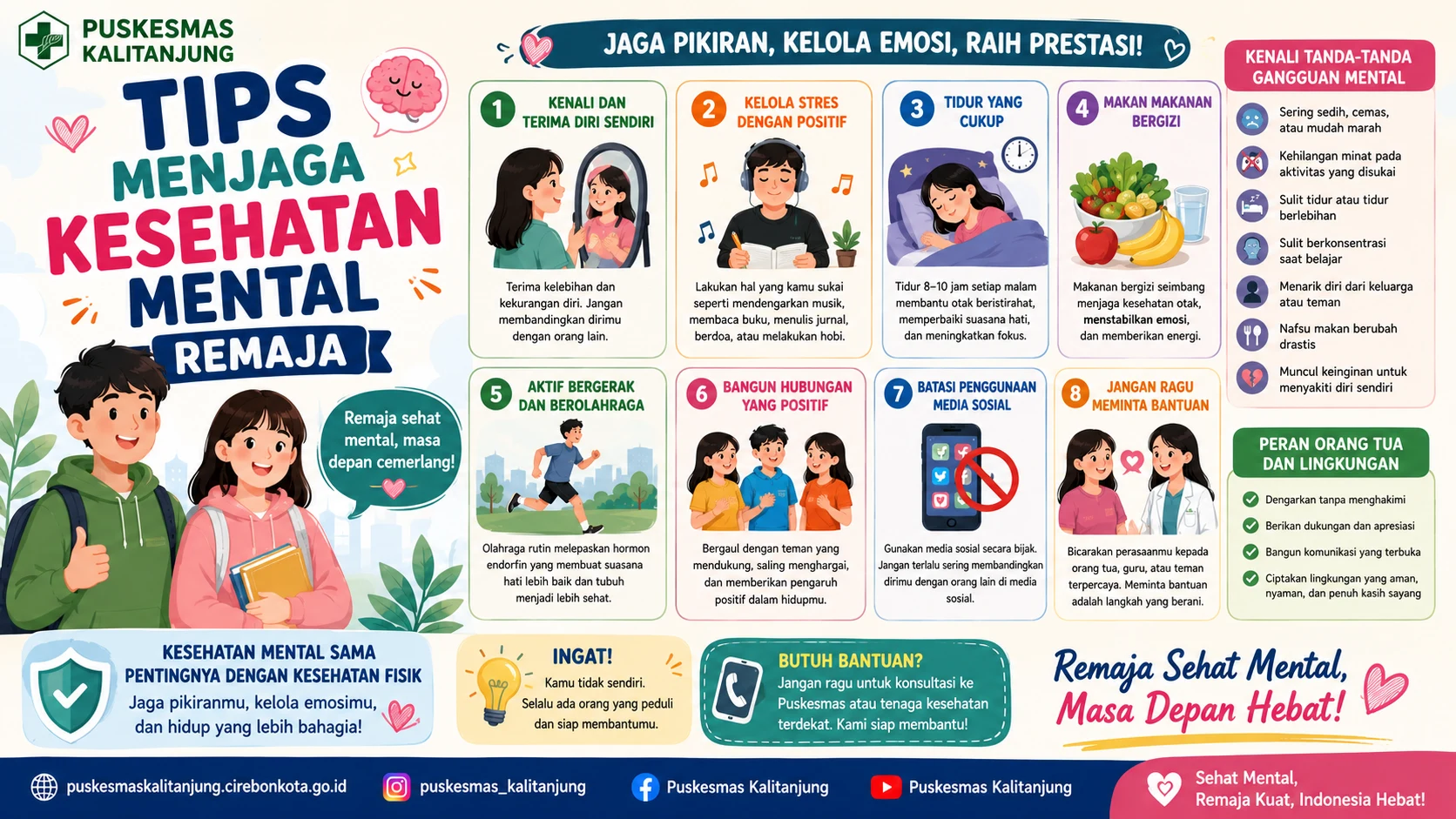 Tips Menjaga Kesehatan Mental Remaja: Bekal Penting Menuju Masa Depan yang Cerah