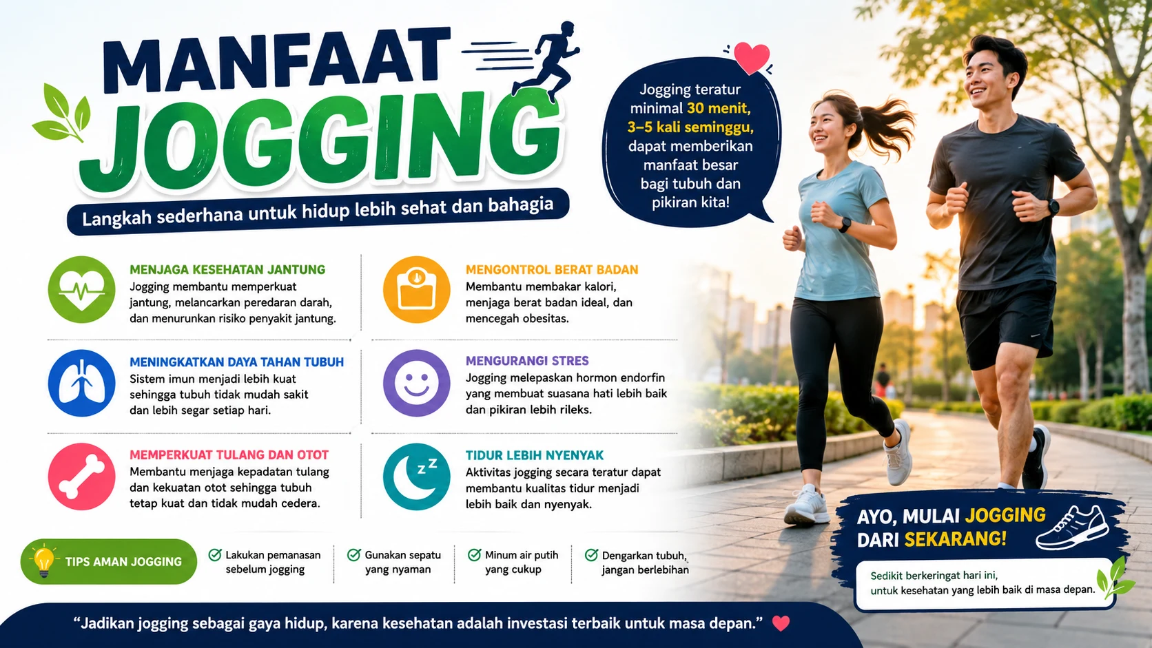Manfaat Jogging untuk Kesehatan Tubuh dan Pikiran
