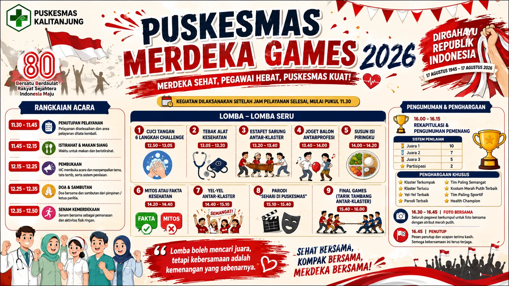 PUSKESMAS MERDEKA GAMES 2026