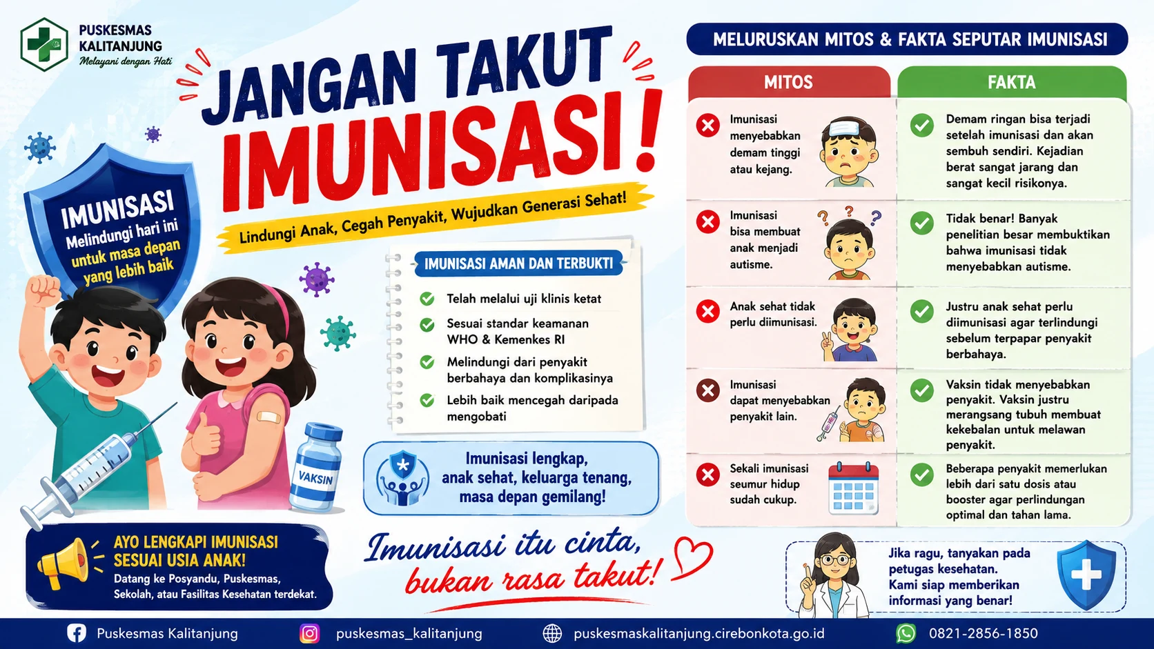 Jangan Takut Imunisasi
