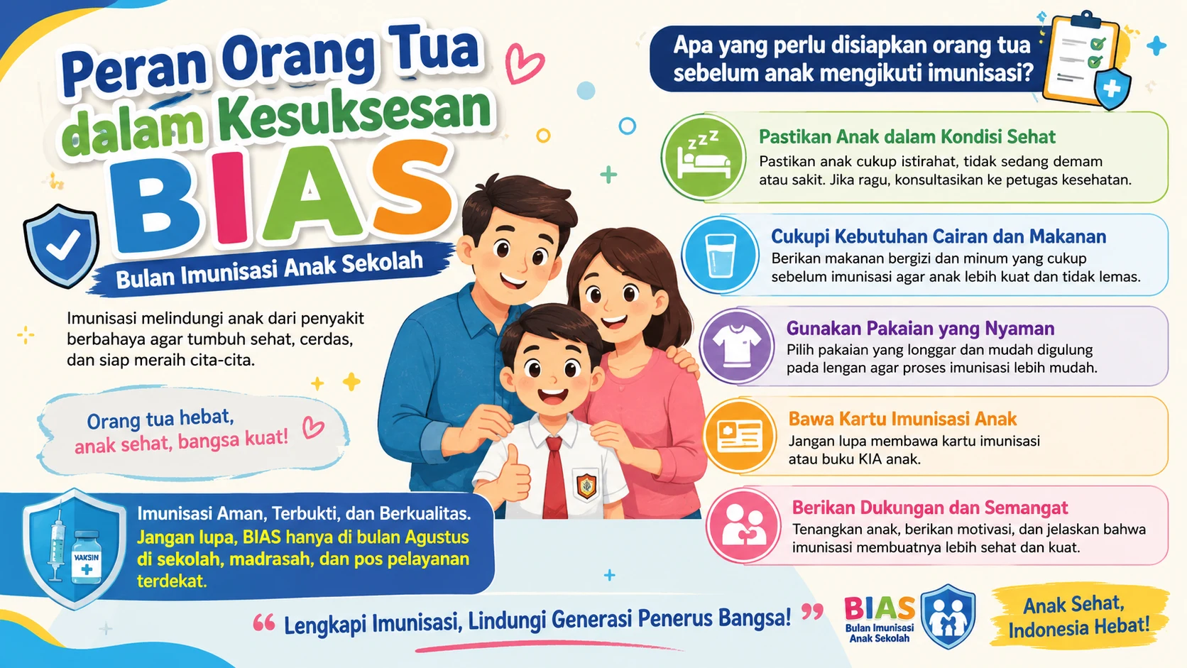 Setelah Imunisasi, Apa yang Harus Dilakukan