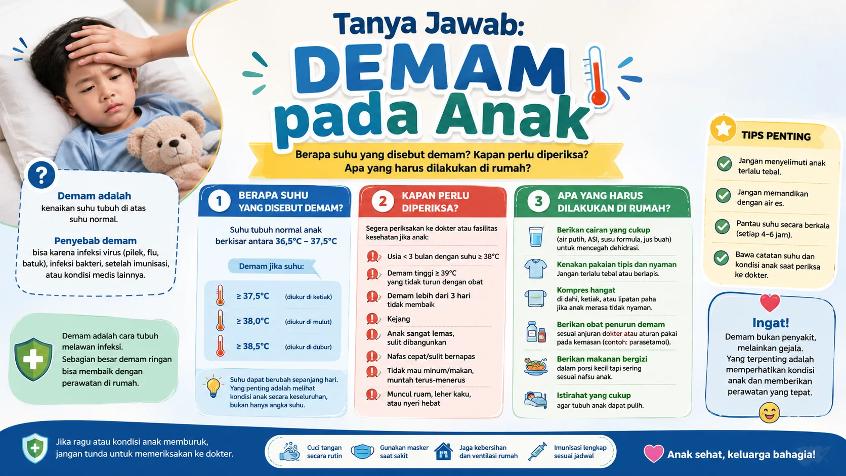 Tanya Jawab: Demam pada Anak