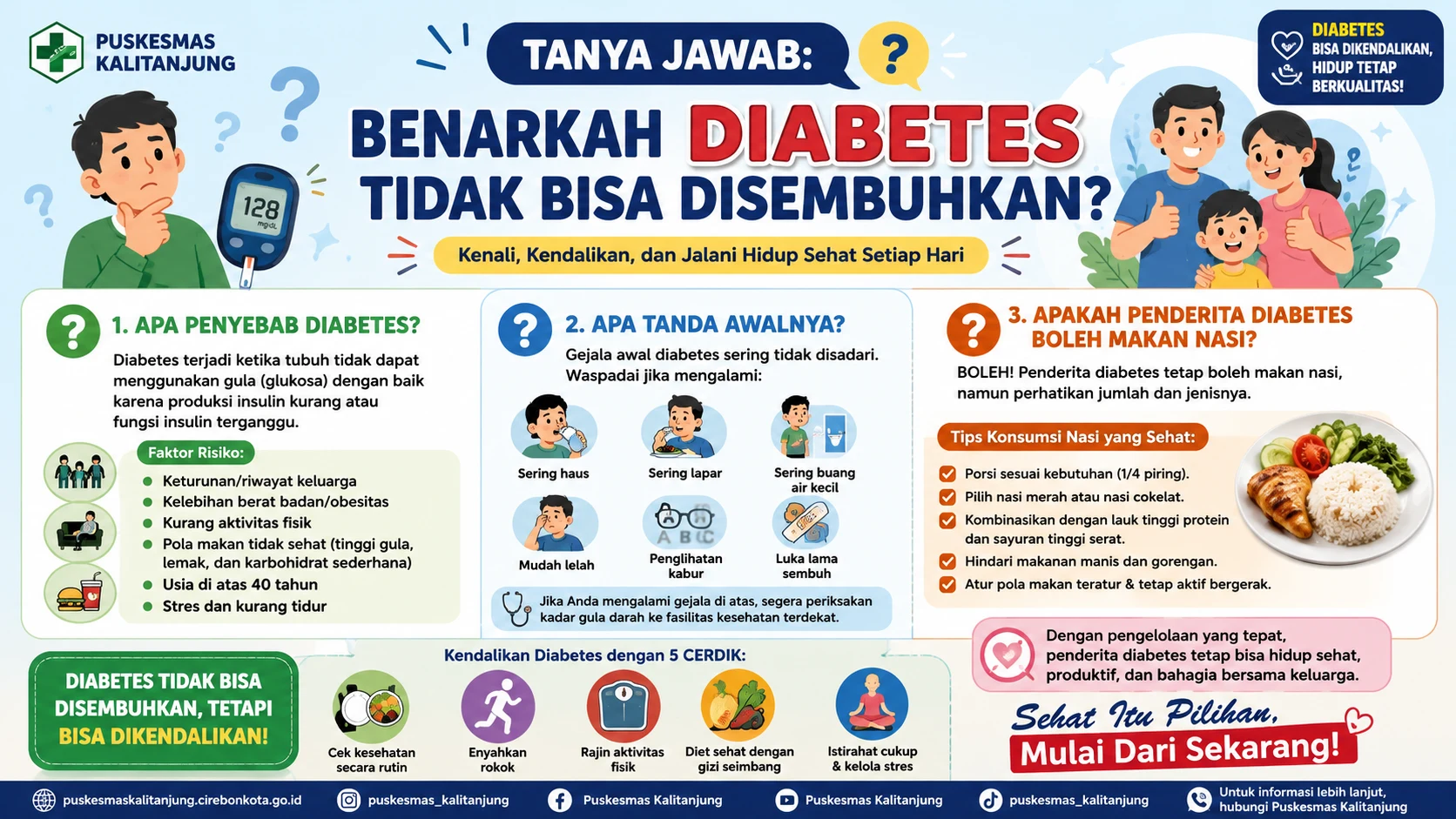 Tanya Jawab: Benarkah Diabetes Tidak Bisa Disembuhkan