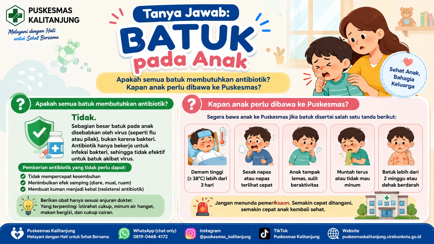 Tanya Jawab: Batuk pada Anak
