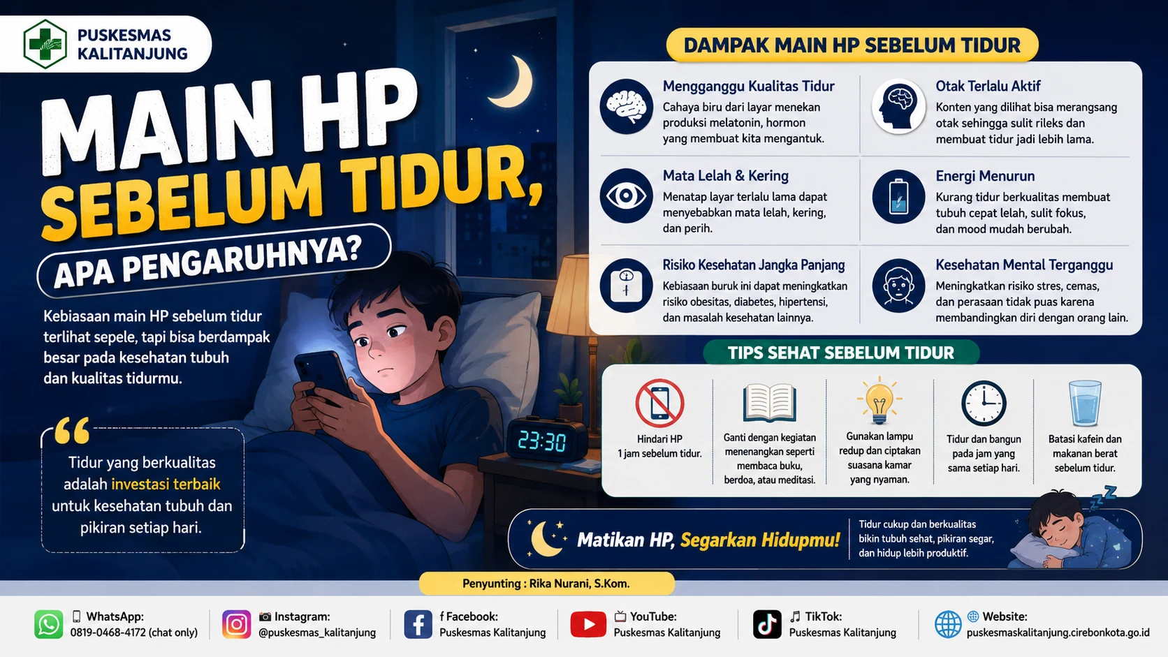 Kenapa Kita Tetap Mengantuk Meski Sudah Tidur Lama