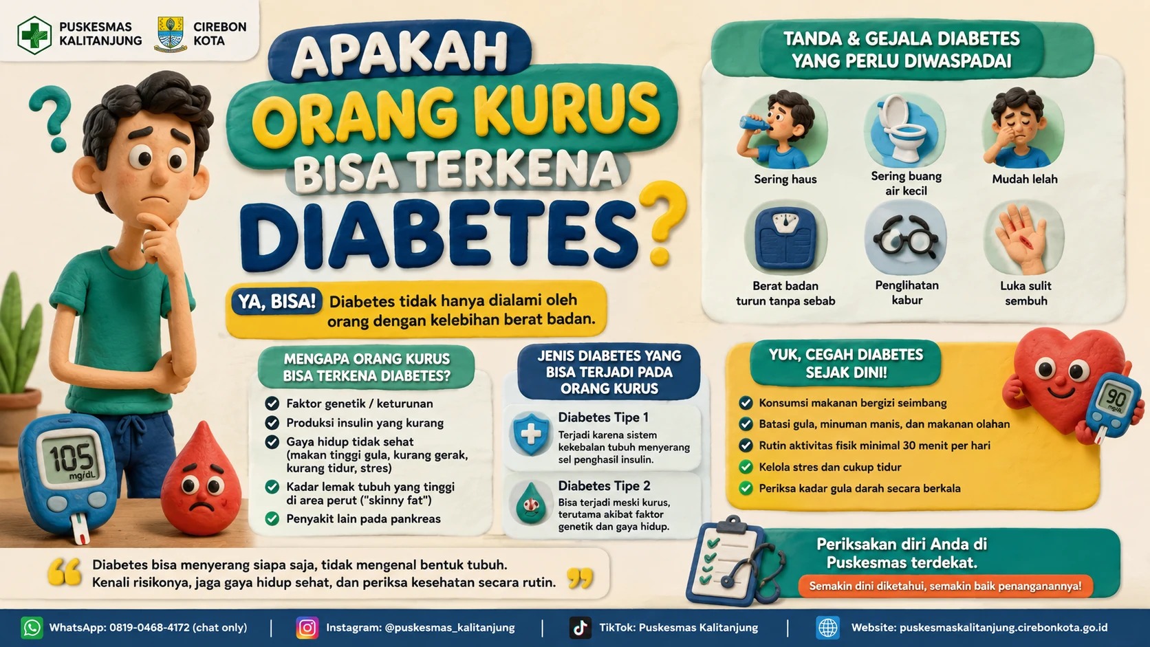 Apakah Orang Kurus Bisa Terkena Diabetes