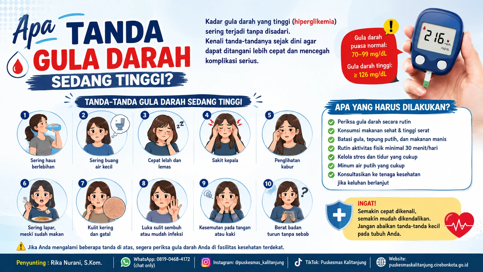 APA TANDA GULA DARAH SEDANG TINGGI