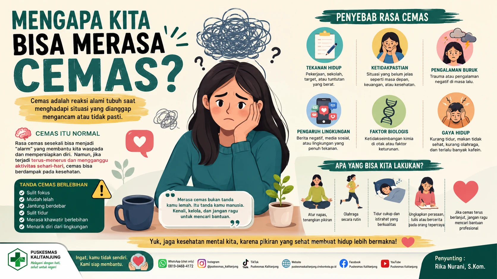 Mengapa Kita Bisa Merasa Cemas
