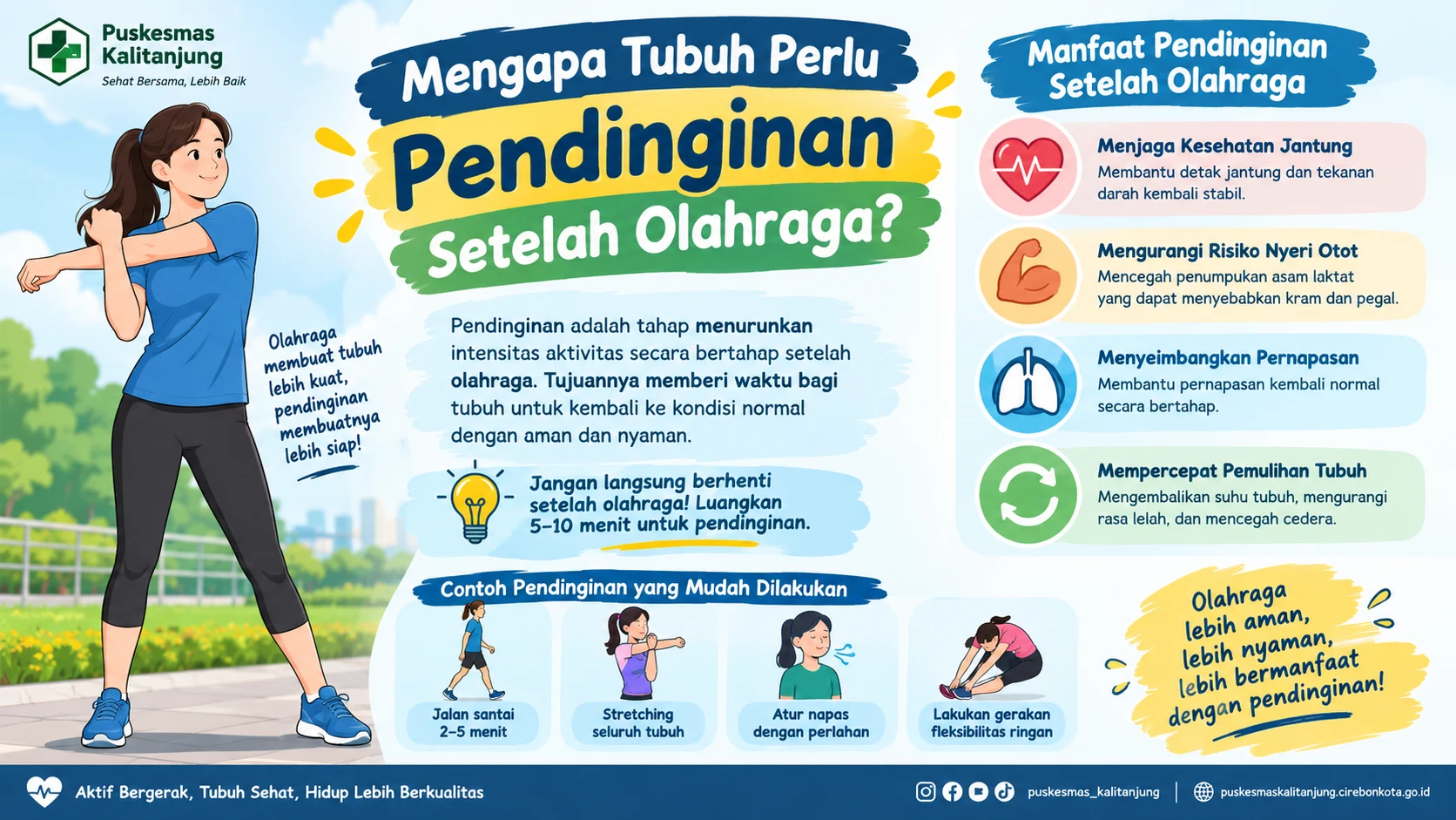 Mengapa Tubuh Perlu Pendinginan Setelah Olahraga