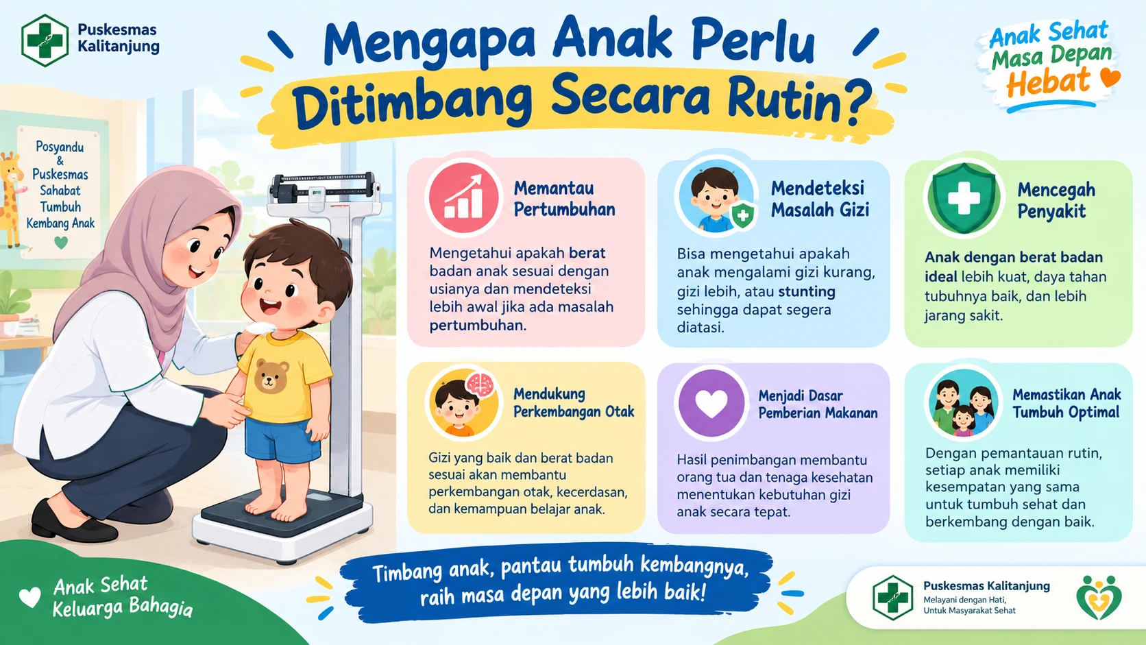 Mengapa Anak Perlu Ditimbang Secara Rutin