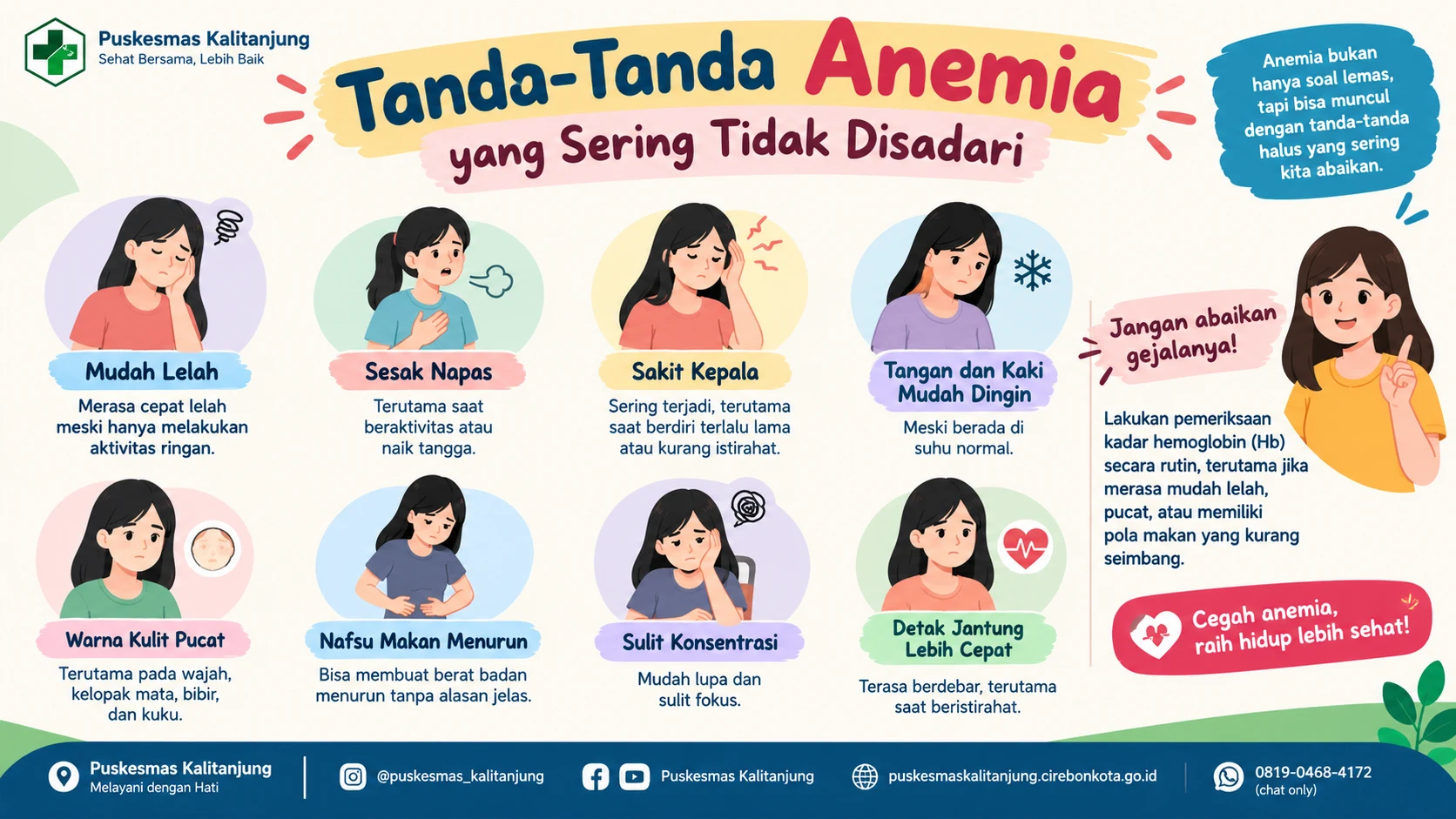 Tanda-Tanda Anemia yang Sering Tidak Disadari
