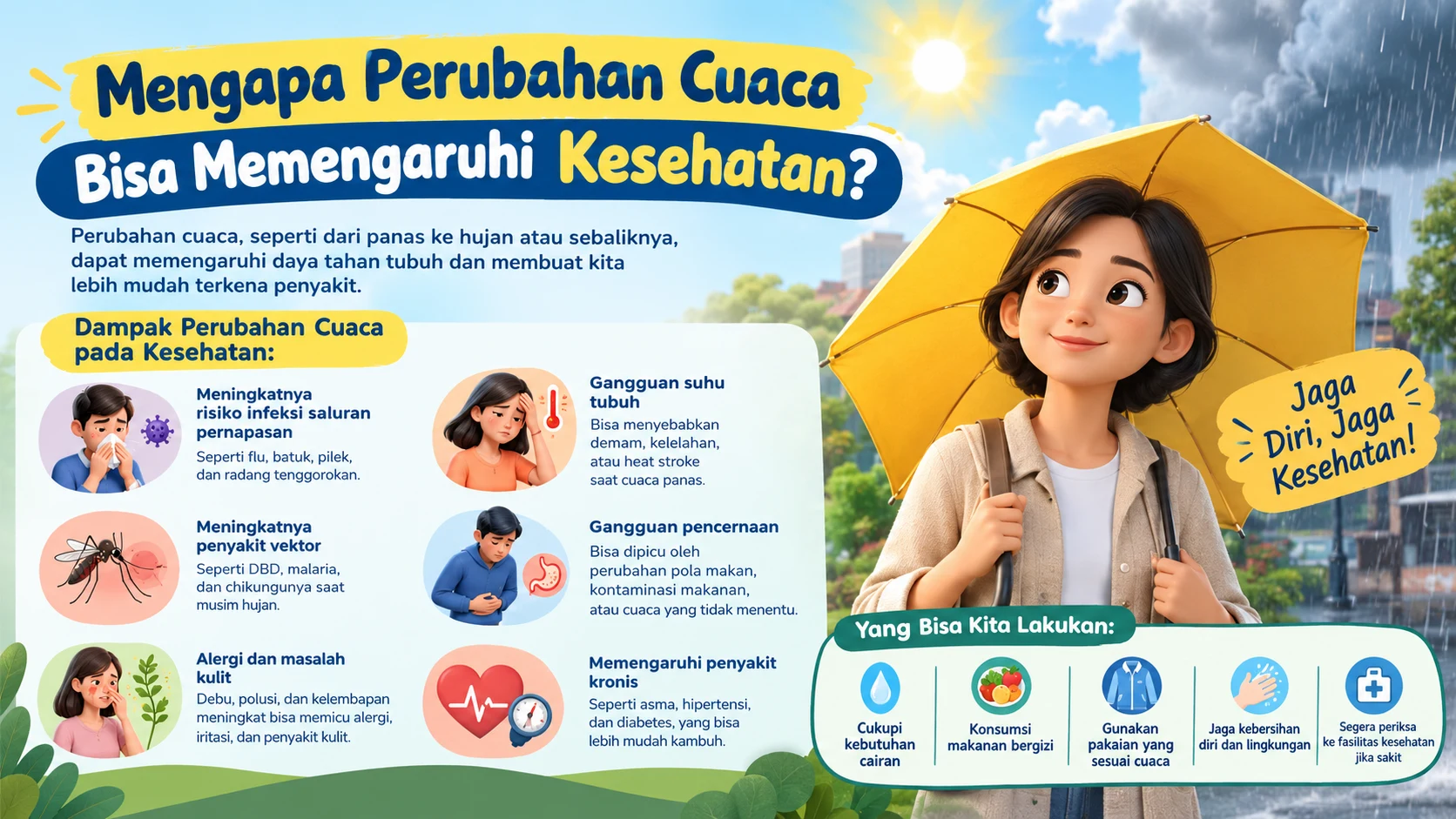 Mengapa Perubahan Cuaca Bisa Memengaruhi Kesehatan