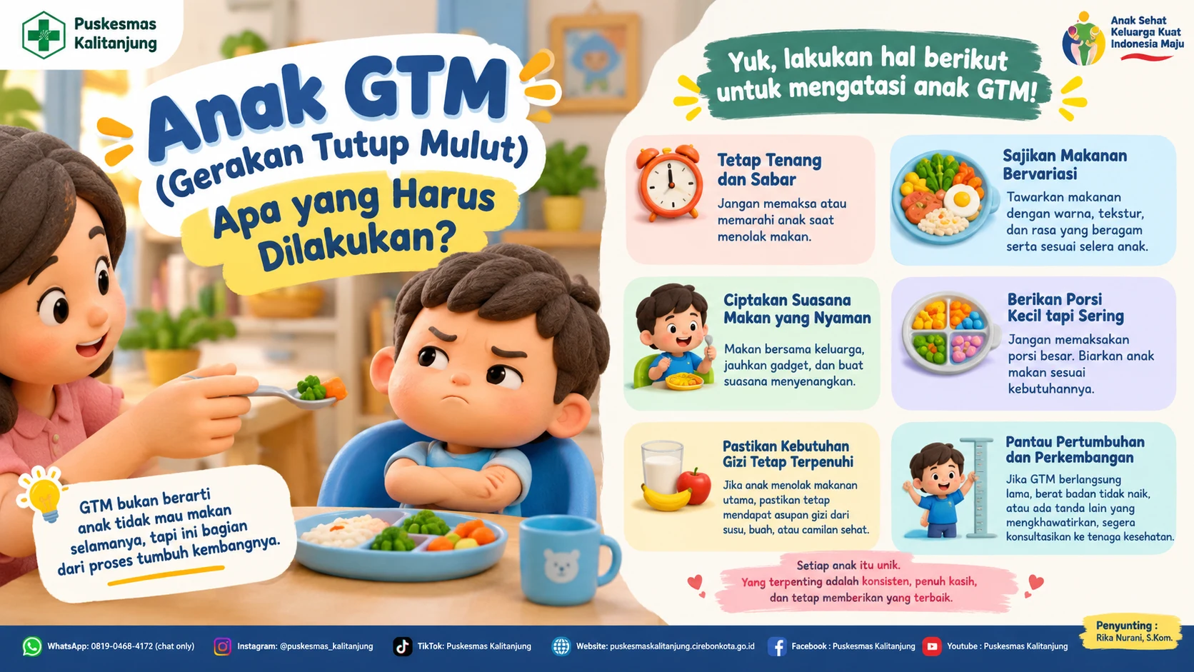 Anak GTM atau Gerakan Tutup Mulut : Apa yang Harus Dilakukan