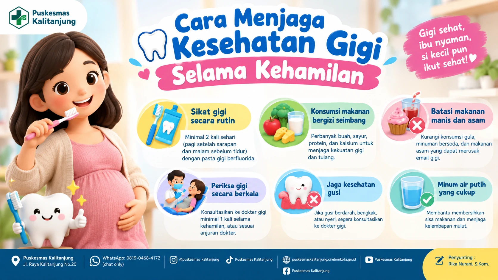 Cara Menjaga Kesehatan Gigi Selama Kehamilan