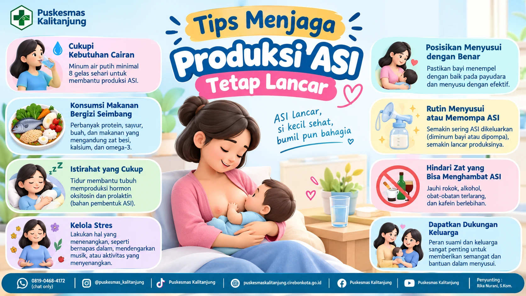 Tips Menjaga Produksi ASI Tetap Lancar